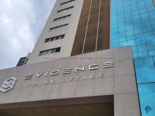 Sala comercial com vista privilegiada