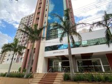 Apartamento mobiliado com quintal no Manhattan Flat