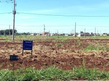 Terreno na parte alta do loteamento