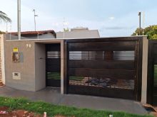 Casa nova com energia solar