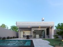 Casa com piscina próxima a UFMS