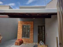 Casa nova com suíte em região asfaltada - lindo projeto