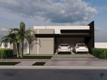 Casa moderna de fino acabamento
