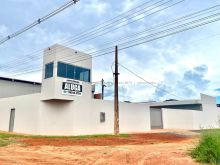 Barracão em construção com área de 2400m²