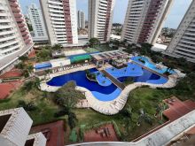 Lindo apartamento - vista área de lazer - 3 quartos