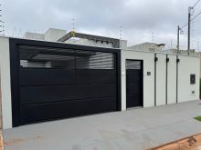 Casa térrea nova - terreno inteiro