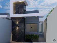 Casa moderna com quintal