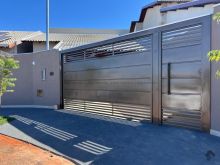 Casa com aquecedor solar