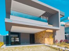 Alphaville I - sobrado com elevador e 4 suítes