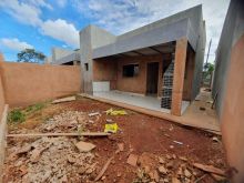 Casa grande com churrasqueira - Minha Casa Minha Vida