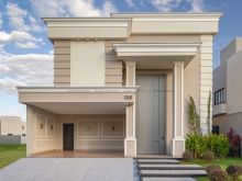 Sobrado estilo neoclássico contemporâneo