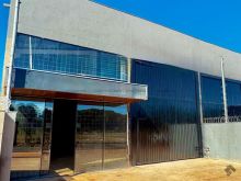 Galpão novo 300 m² com mezanino