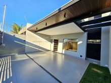 Belíssima casa térrea nova no bairro Rita Vieira com 3 suítes