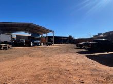 Galpão em pleno funcionamento