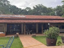 Rancho às margens do rio Pardo - paraíso natural