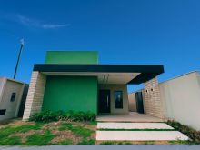 Casa moderna com varanda gourmet no Reserva Santa