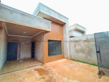 Casa moderna no Aero Rancho com suíte e área gourmet