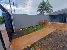 Sala e quartos grandes - com varanda e quintal