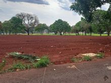 Loteamento novo - região em desenvolvimento