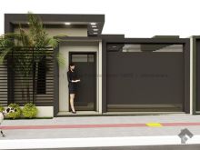 Casa 3 quartos - terreno 7 x 20 - Pérola Planalto