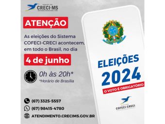 Eleições 2024 do Sistema COFECI-CRECI