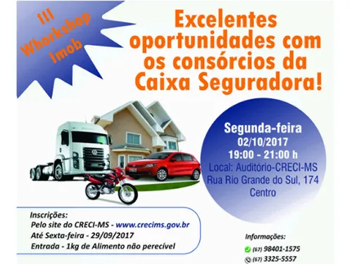 No próximo dia 02 acontece o III Workshop Imob - Imagem principal