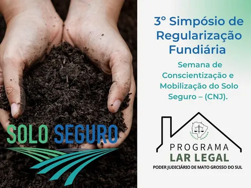 TJMS realiza o 3º Simpósio de Regularização Fundiária no dia 28 de maio - Imagem principal