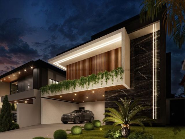 Sobrado-Condomínio 4 dormitórios à Venda em Residencial Alphaville II, Campo Grande MS