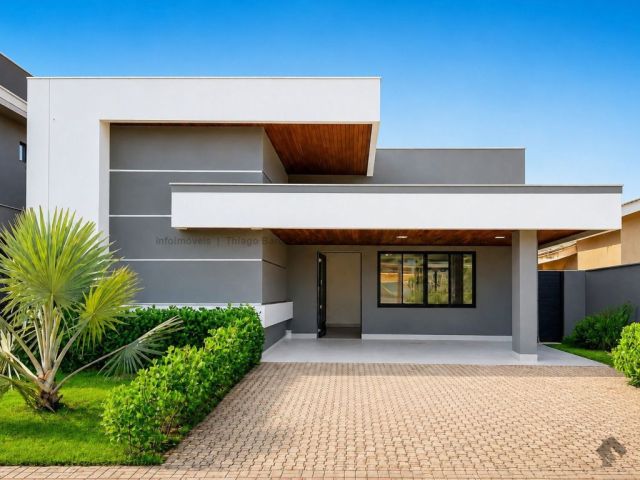 Casa-Térrea-Condomínio 3 dormitórios à Venda em Residencial Alphaville, Campo Grande MS