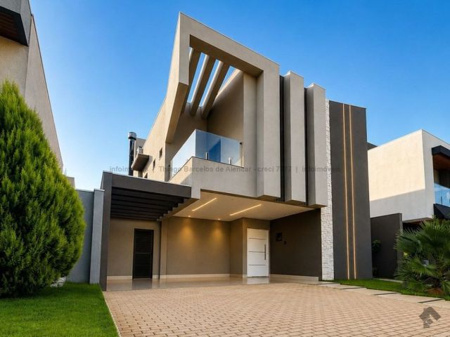 Sobrado-Condomínio 4 dormitórios 2 vagas à Venda em Residencial Alphaville III, Campo Grande MS