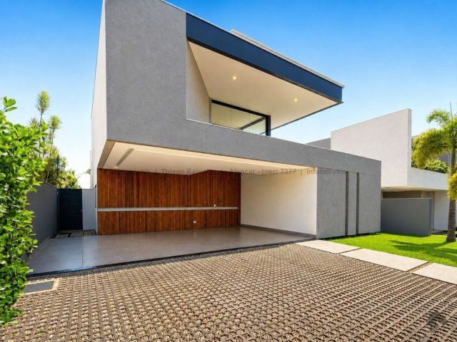 Casa-Térrea-Condomínio 4 dormitórios 6 vagas para Alugar em Residencial Alphaville, Campo Grande MS
